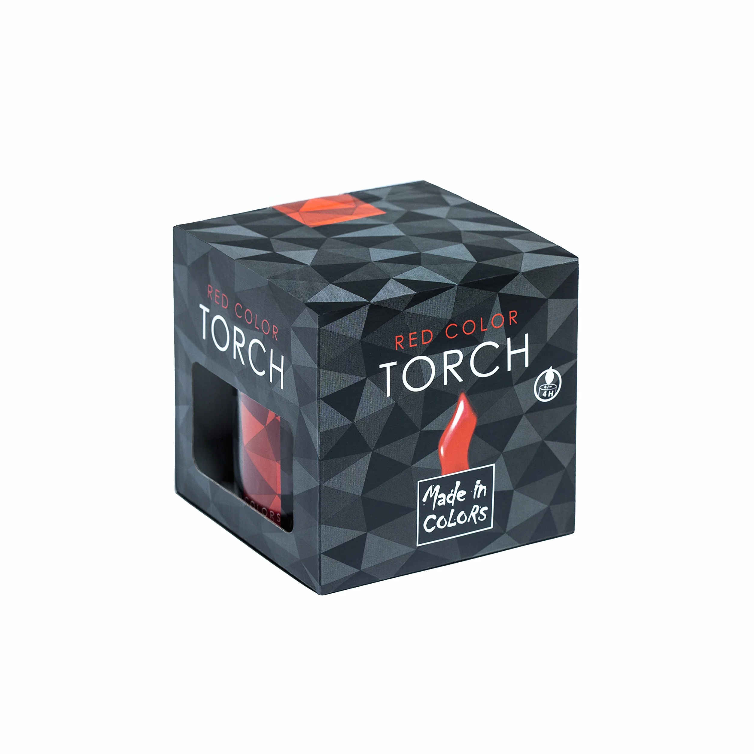Torche Qui se Compone d'un conteneur de Metal, 300 ML, Rouge