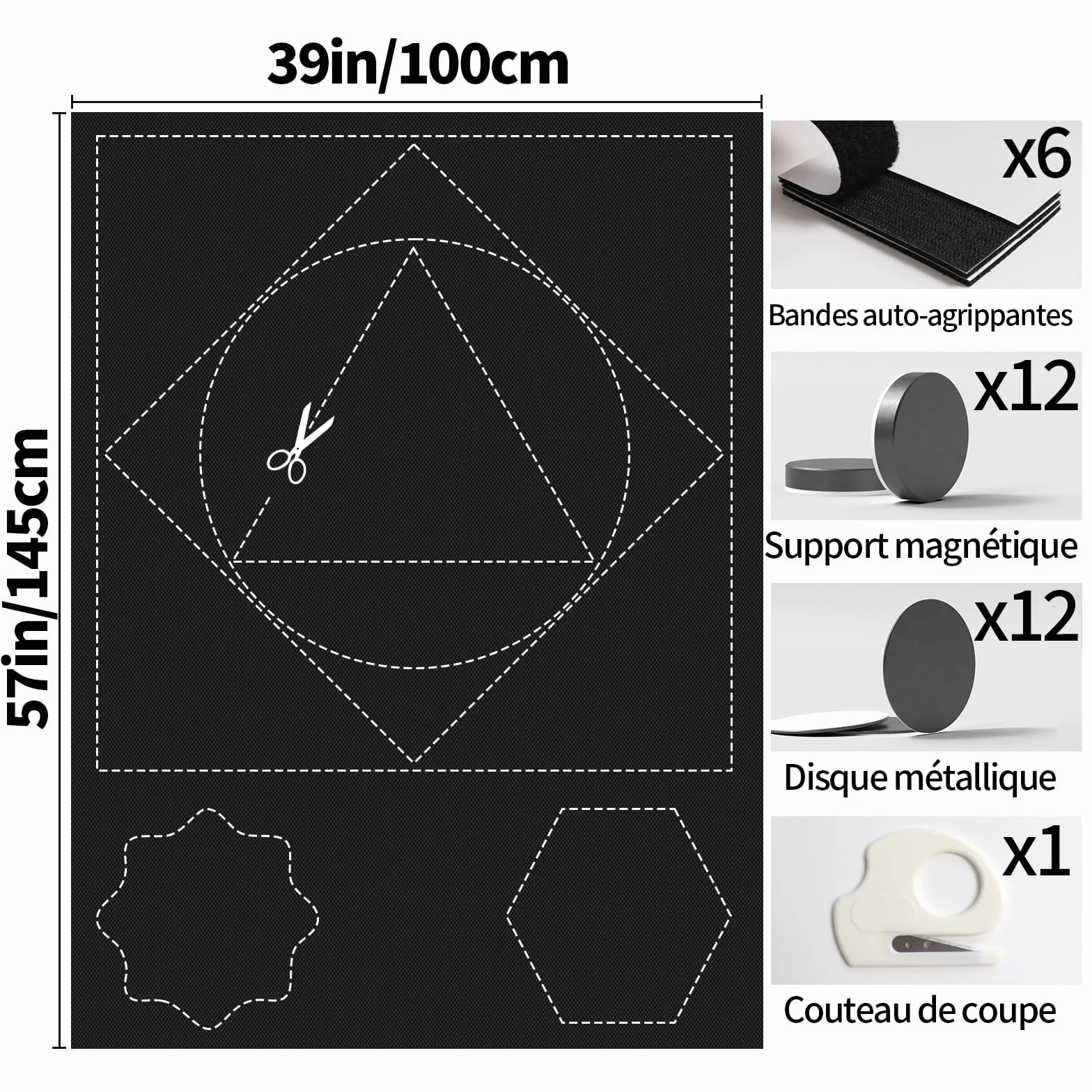 Store Occultant Fenêtre sans Perçage Tissu Isolation BKSAI 100x145CM Protection Solaire