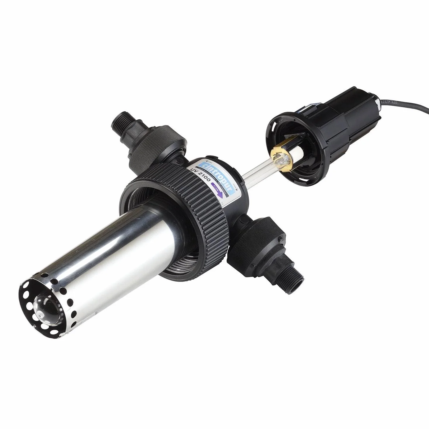 Cintropur STERILISATEUR Trio-UV 2100 26/34-230V 50Hz Désinfection eaux puits contaminées Préfiltre 25µm Filtre Charbon Actif