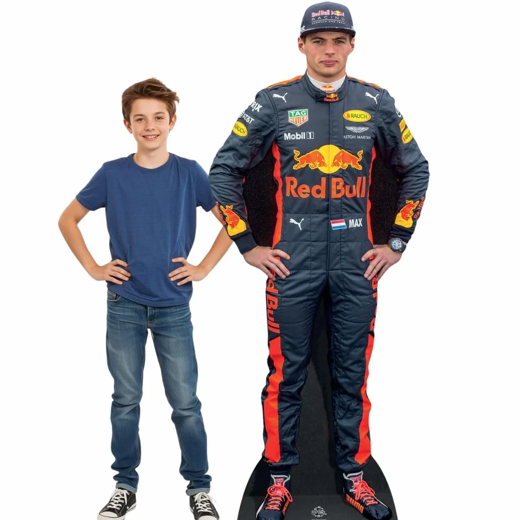 Star Cutouts Ltd CS667 Max Verstappen Carton Multicolore 177 x 74 x 177 cm