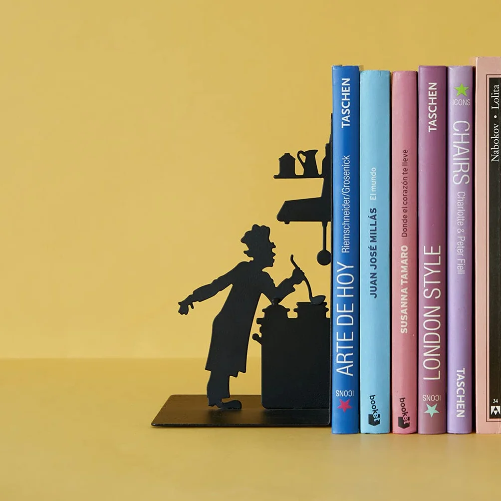 Balvi Le Chef Serre-Livres en métal pour Livres de Cuisine
