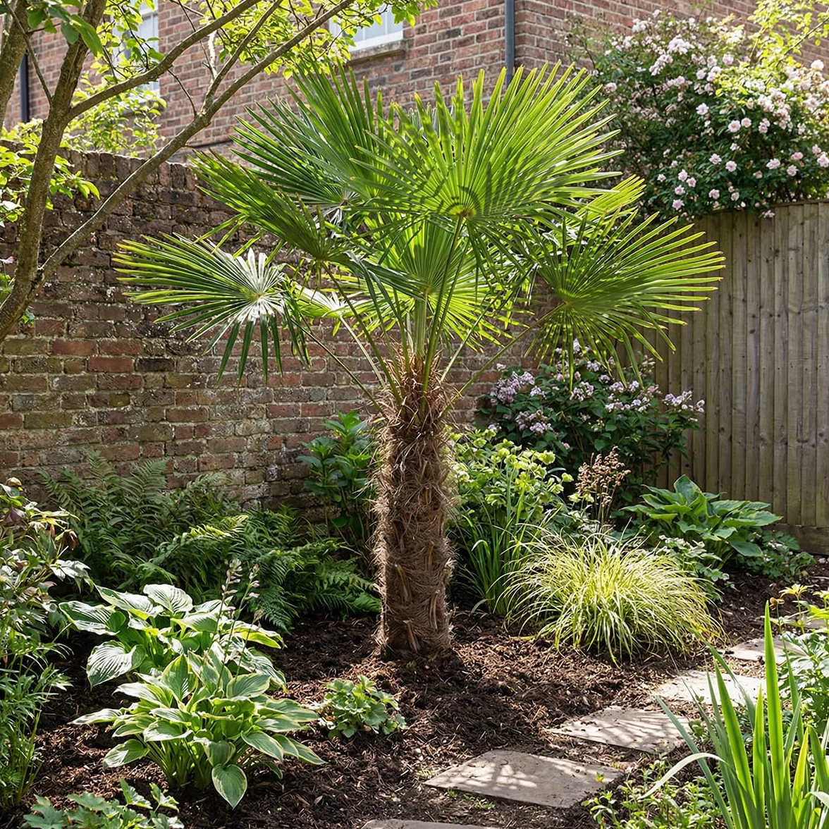 Trachycarpus Fortunei Palmier éventail chinois 140-170 cm Pot 30 cm
