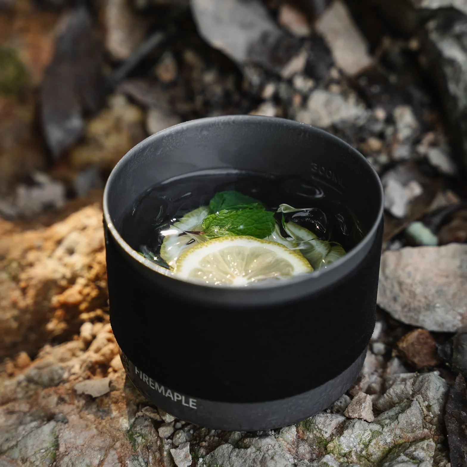 Fire-Maple Petrel Gobelet Ultraléger 300 ml en Aluminium avec Housse en Néoprène – Compatible avec le Casserole Petrel G3 et le Système Quickboil Pro