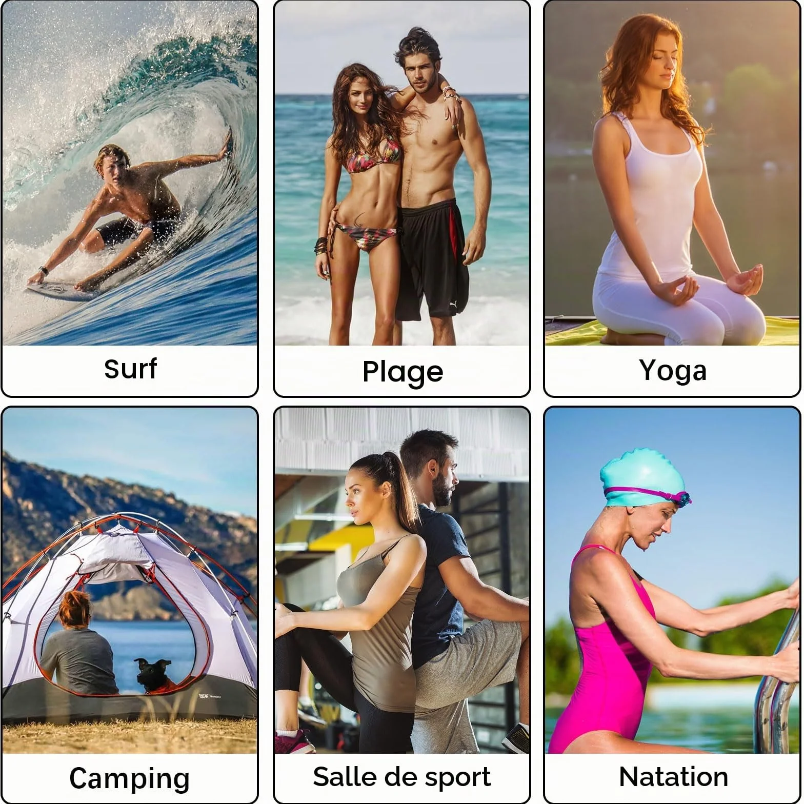 QKTYB Poncho de Bain Adulte, Microfibère Poncho Plage Femme Homme, Serviette Poncho Adulte Rapid Séchage, Poncho Surf Léger avec Capuche pour Surf Piscine Taille Universelle