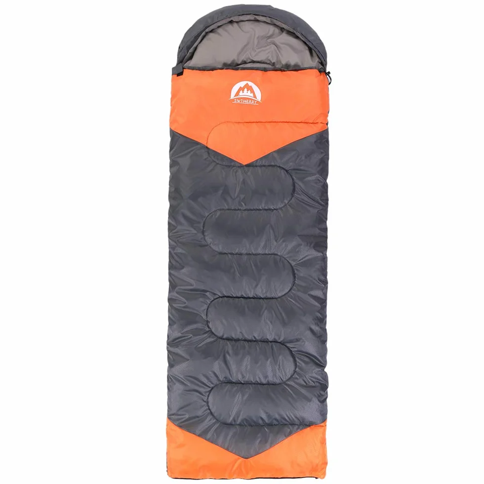 Sac de couchage 4 saisons imperméable léger pour randonnée camping enfants adultes
