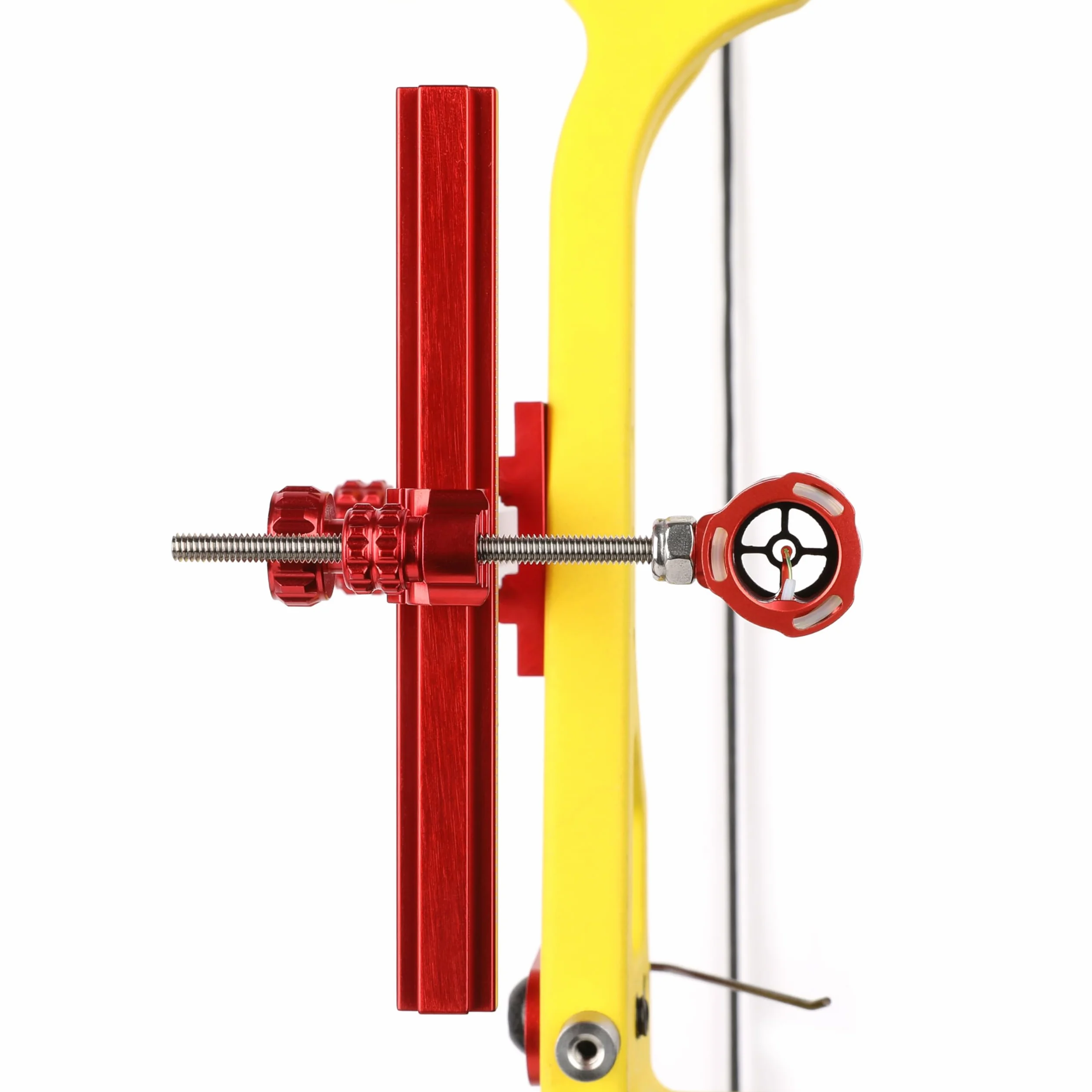 Viseur d'arc recurve pour Le tir à l'arc,Pointe de Mire de 0.019”,Point de visée en Fibre Optique,Viseur en Aluminium,pour la Chasse et Le tir