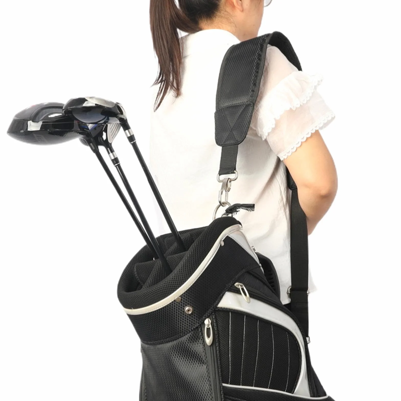 Bandoulière de rechange pour sac de golf, sangle antidérapante rembourrée réglable