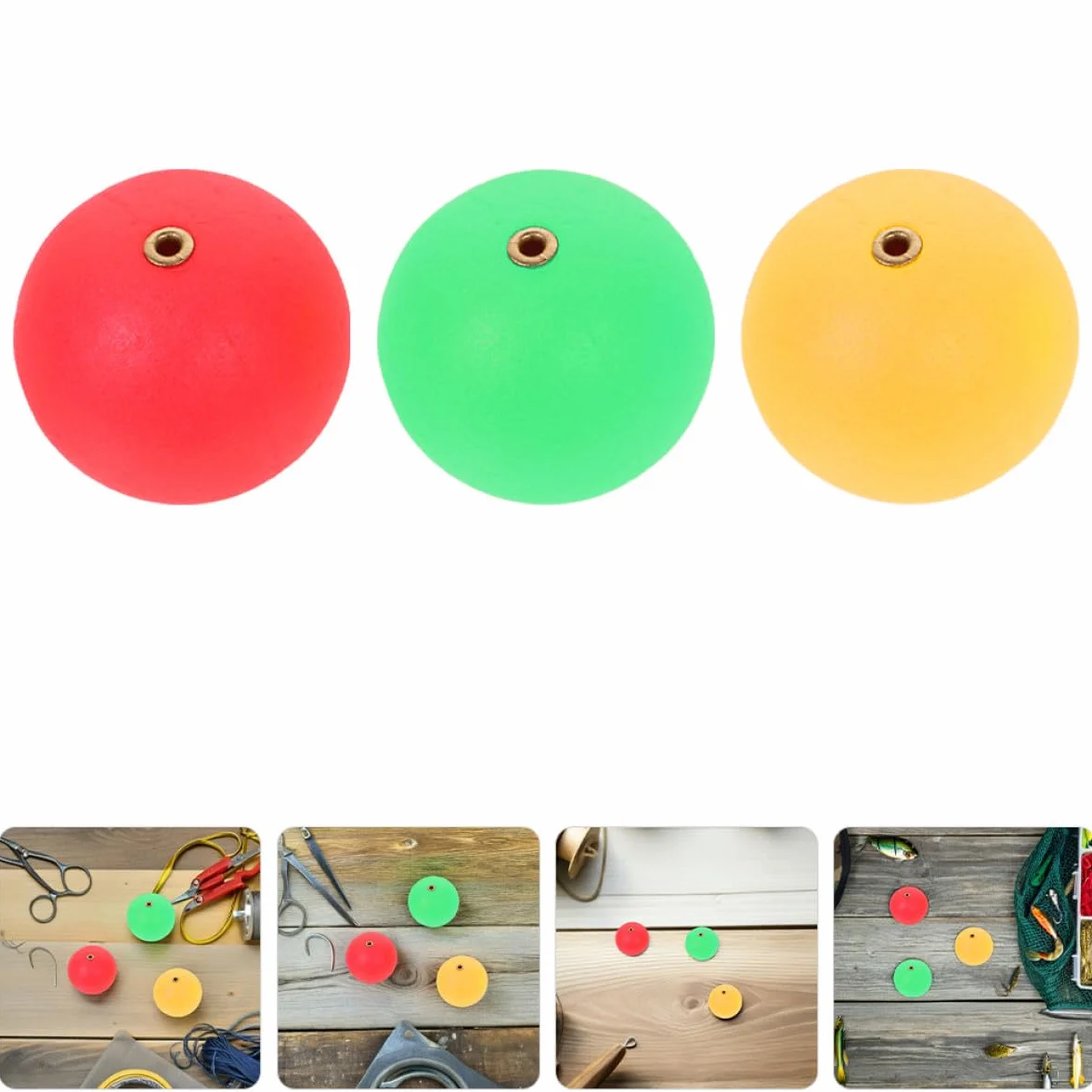 GALPADA Boules de Flottants Pêche Mousse 15pcs Pêche Dérive Flottante