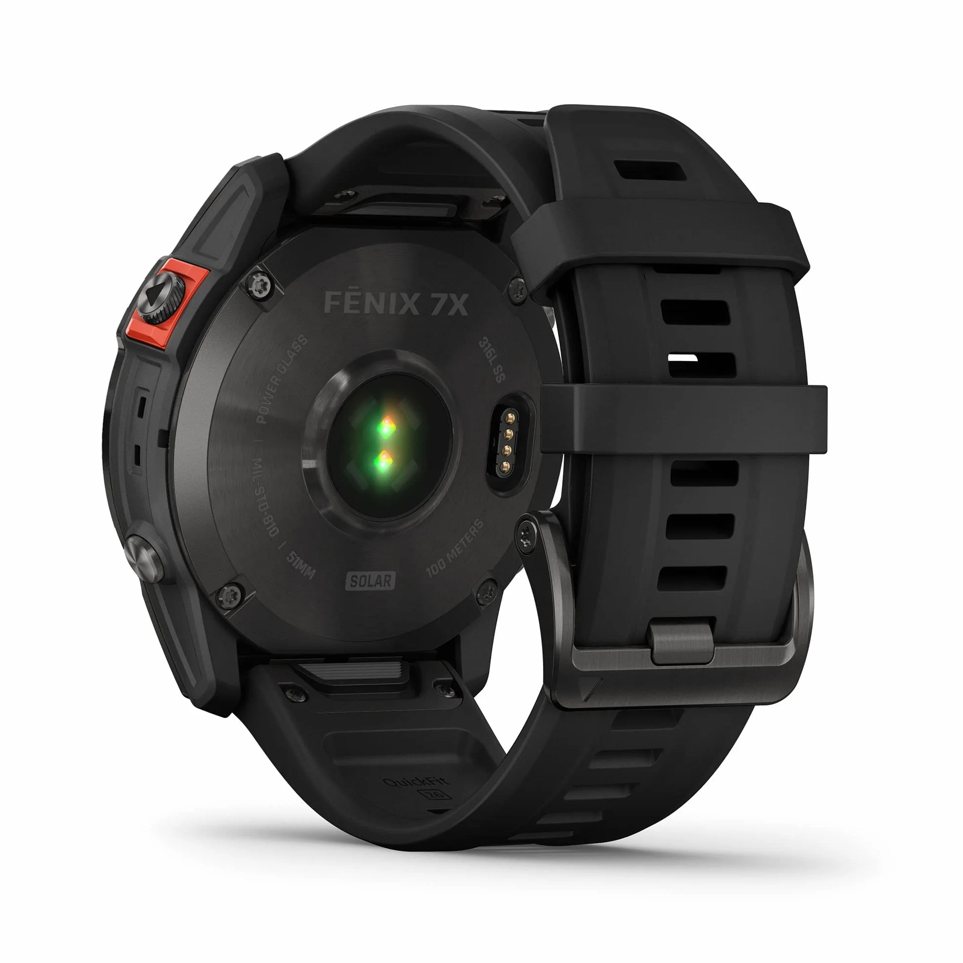 Garmin fenix 7X Solar Montre GPS Multisports Haute Performance 51 mm Noir