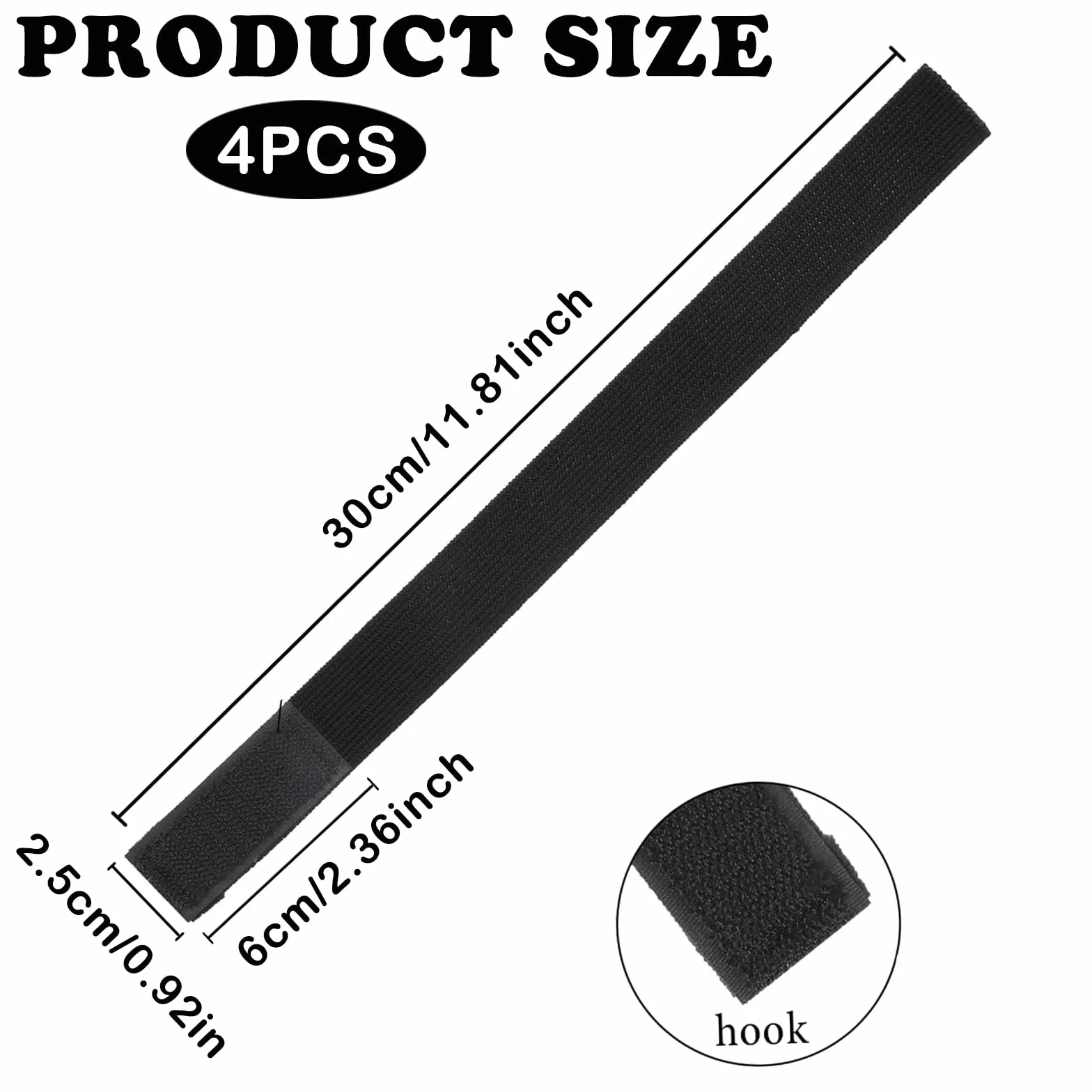 Clips de Pantalon pour Vélo Bandes Élastiques Fitness Randonnée Pêche Chasse Cyclisme