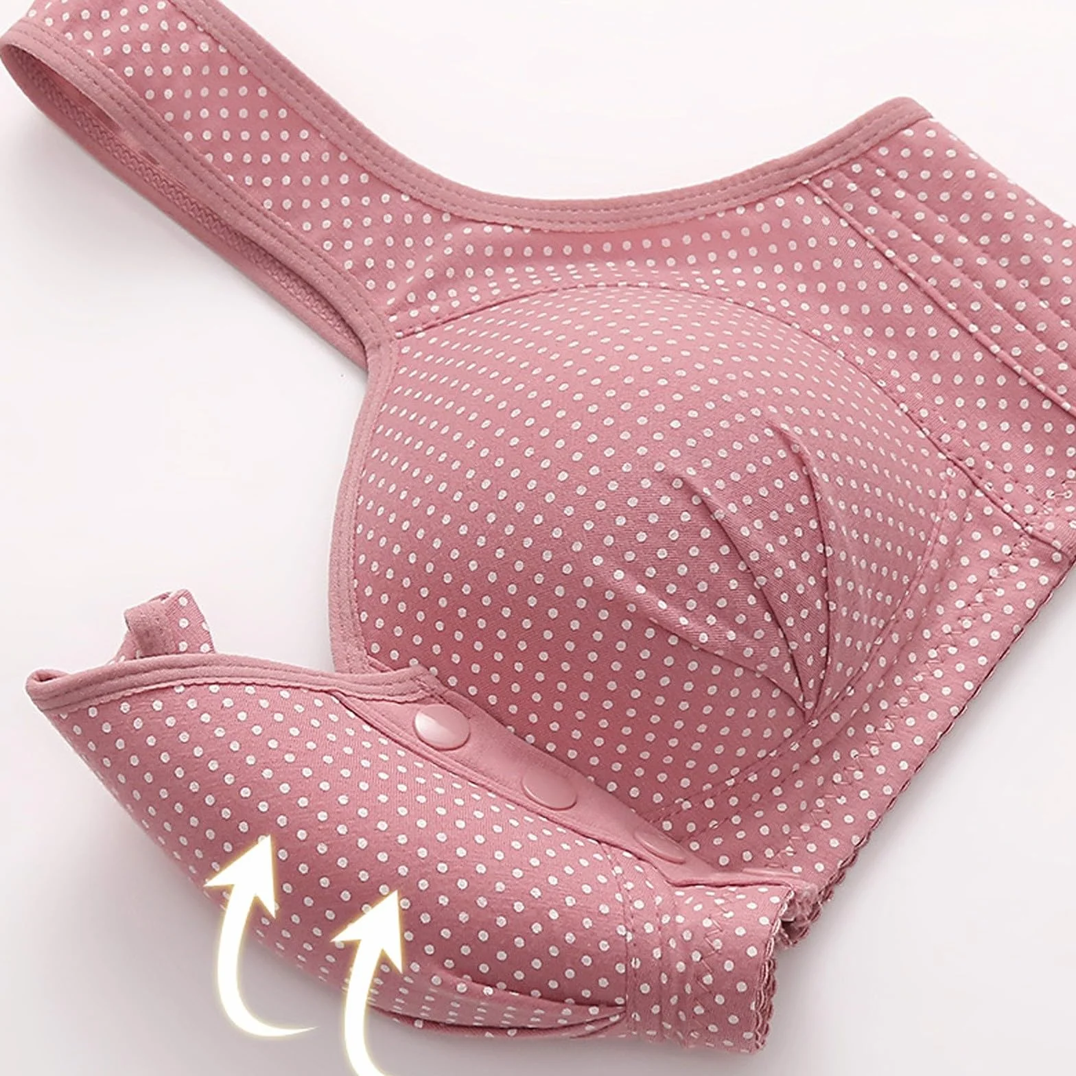 Women Sexy Lace Front Shaping Cup Adjustable Shoulder Strap Large Size Bra Bustier