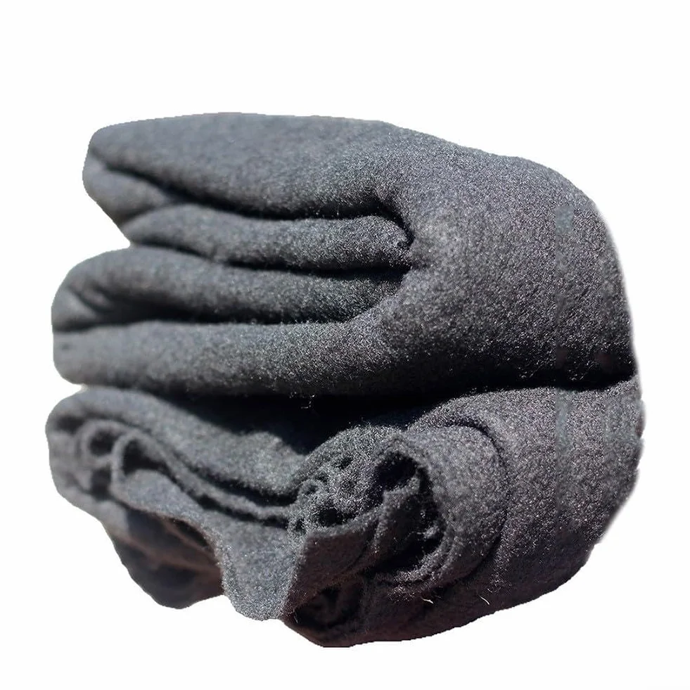 Niceminiwall Sous-couche géotextile non tissé pour bassin 2 x 2 m noir