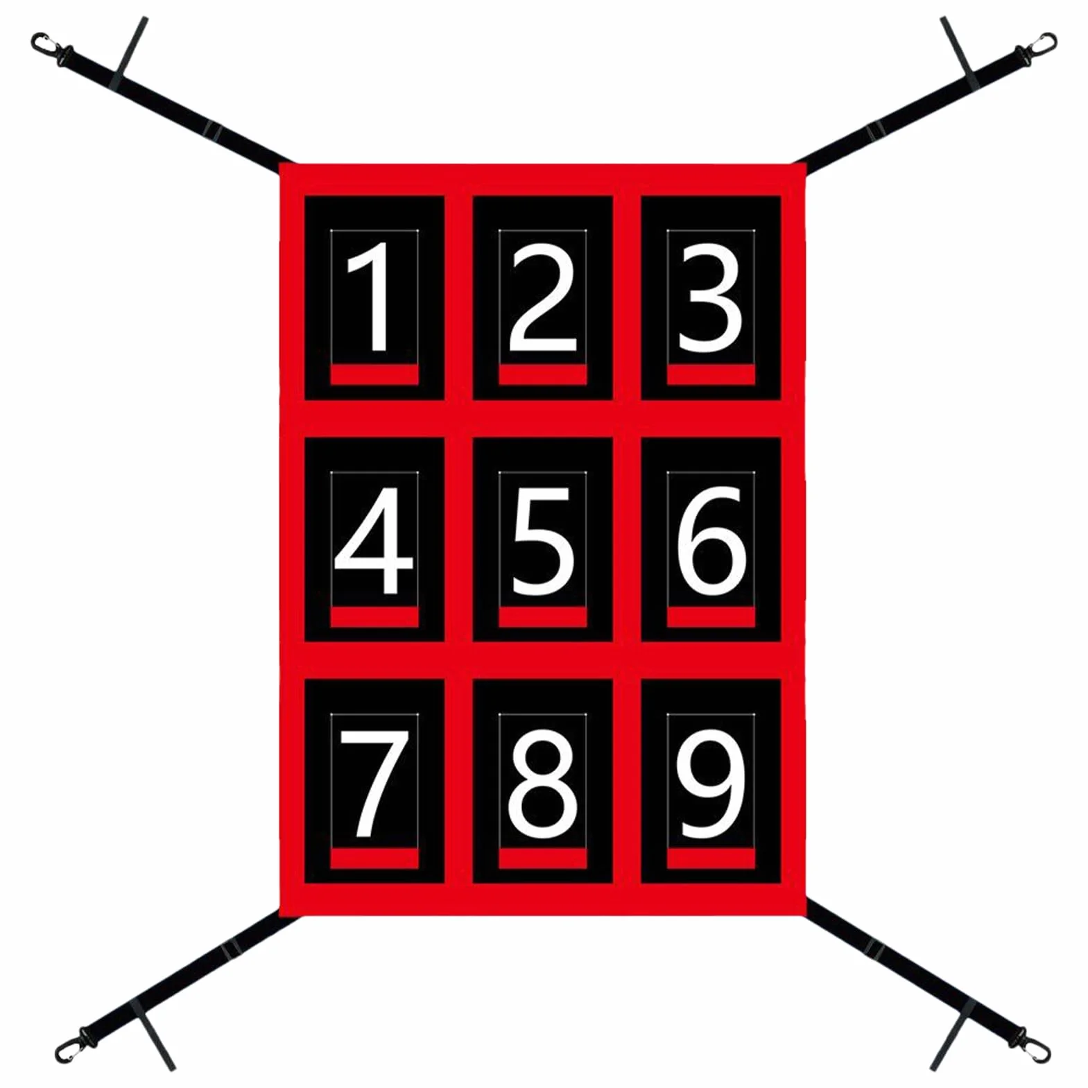 Pitching Net Strike Zone - Target d'entraînement de baseball, aide à la mise en œuvre du softball, cadre de mise au bâton | Le système de précision réglable aiguise les compétences de précision pendan