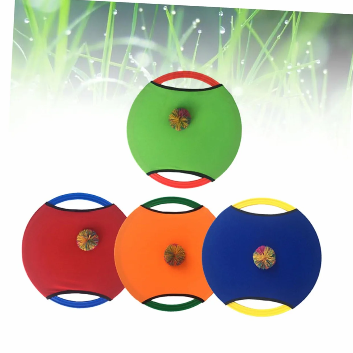 INOOMP Jouet de Raquette pour Enfant Vacance Jouets Accessoire Gamer Jardin playdo rebondir Jouet Raquette de Rebond extérieur Rebond de Raquette des Sports Anneau rebondissant Tout-Petit