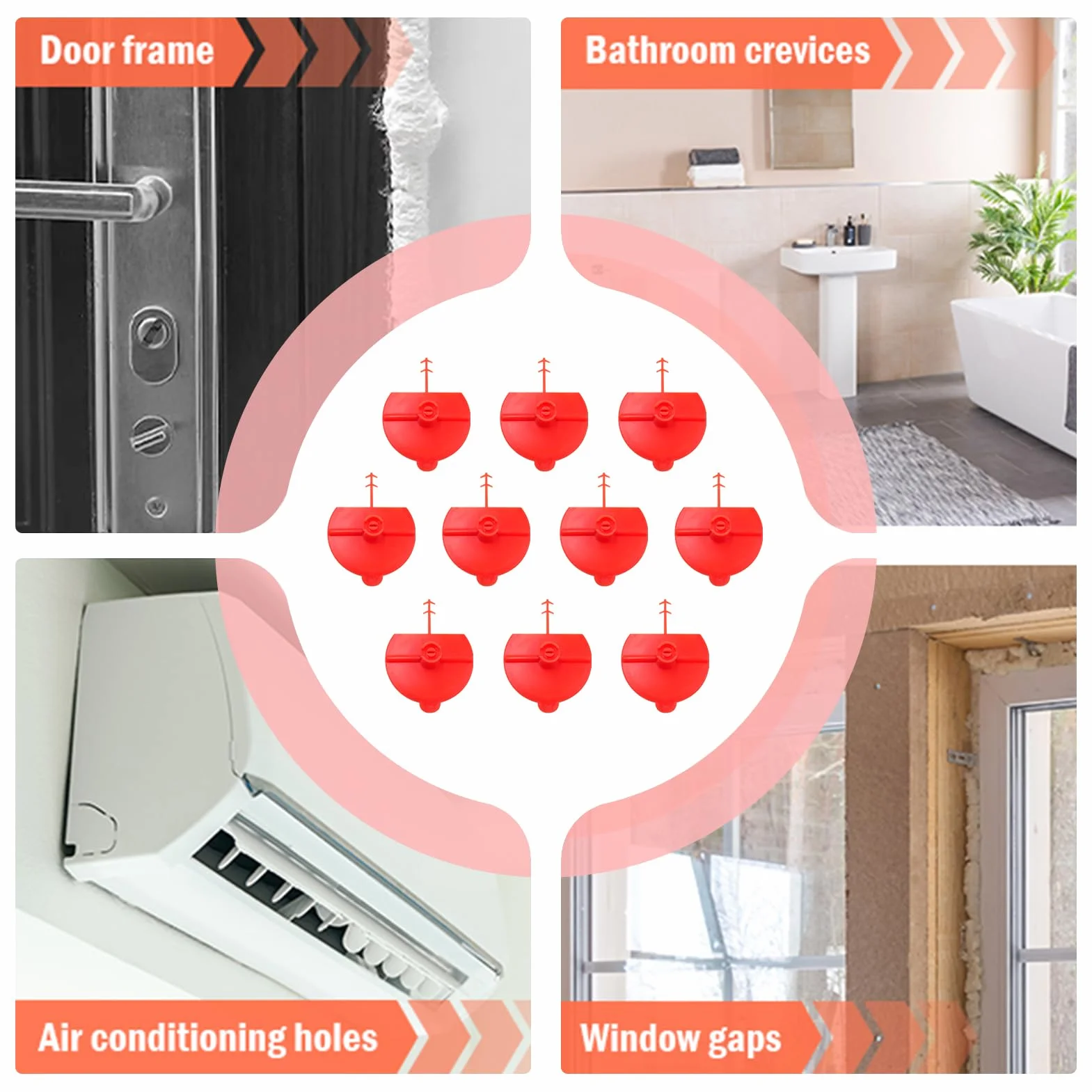 Buse À Plat En Éventail 10 Pièces Prolongateurs Réutilisables Buse De Pulvérisation pour Atelier Maison Extérieur