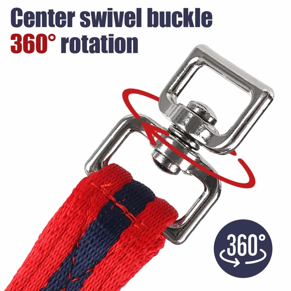 Sangle de Longe pour Chevaux,Sangle de Remorquage avec Boucle Pivotante a Dégagement Rapide pour L'entraînement des Chevaux,Améliore les Performances de Contrôle