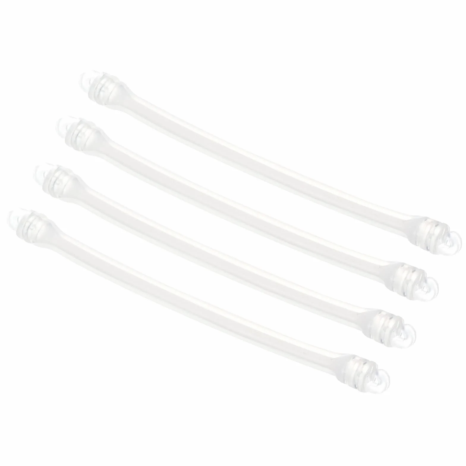 PATIKIL Amortisseur Tennis Silicone 4 Paquet Blanc