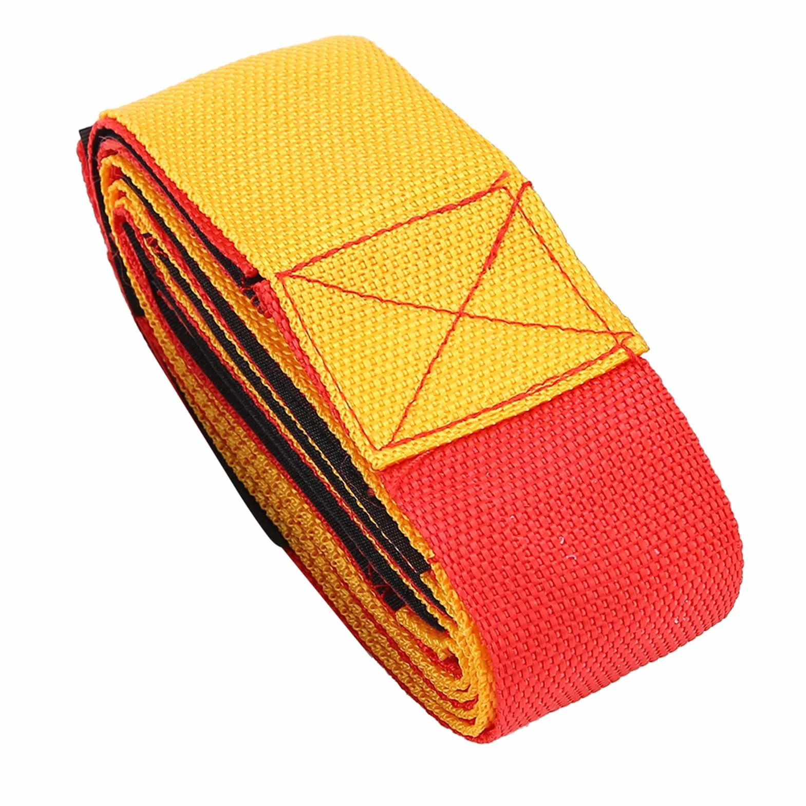 VGEBY1 2Pcs À Bandes De Course Bandes, 3/5/8 Personne Tissé Équipe Attache Bande De Course Formation Props Strap Équipe Jeux Sangles de Pied(5 Personnes)