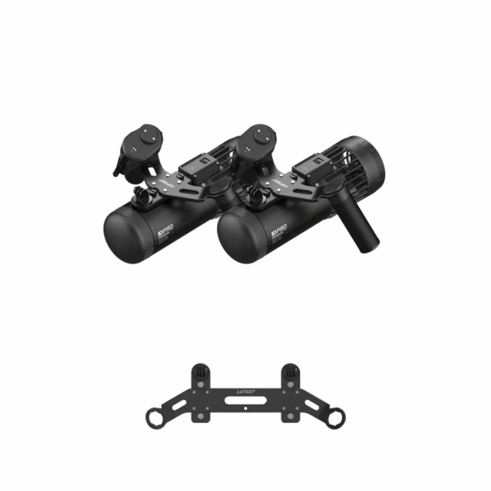 Trottinette sous-marine LEFEET S1 PRO | Trottinette modulaire haute performance avec support de caméra, vitesse max : 6,48 km/h, convient à la plongée et la plongée avec tuba