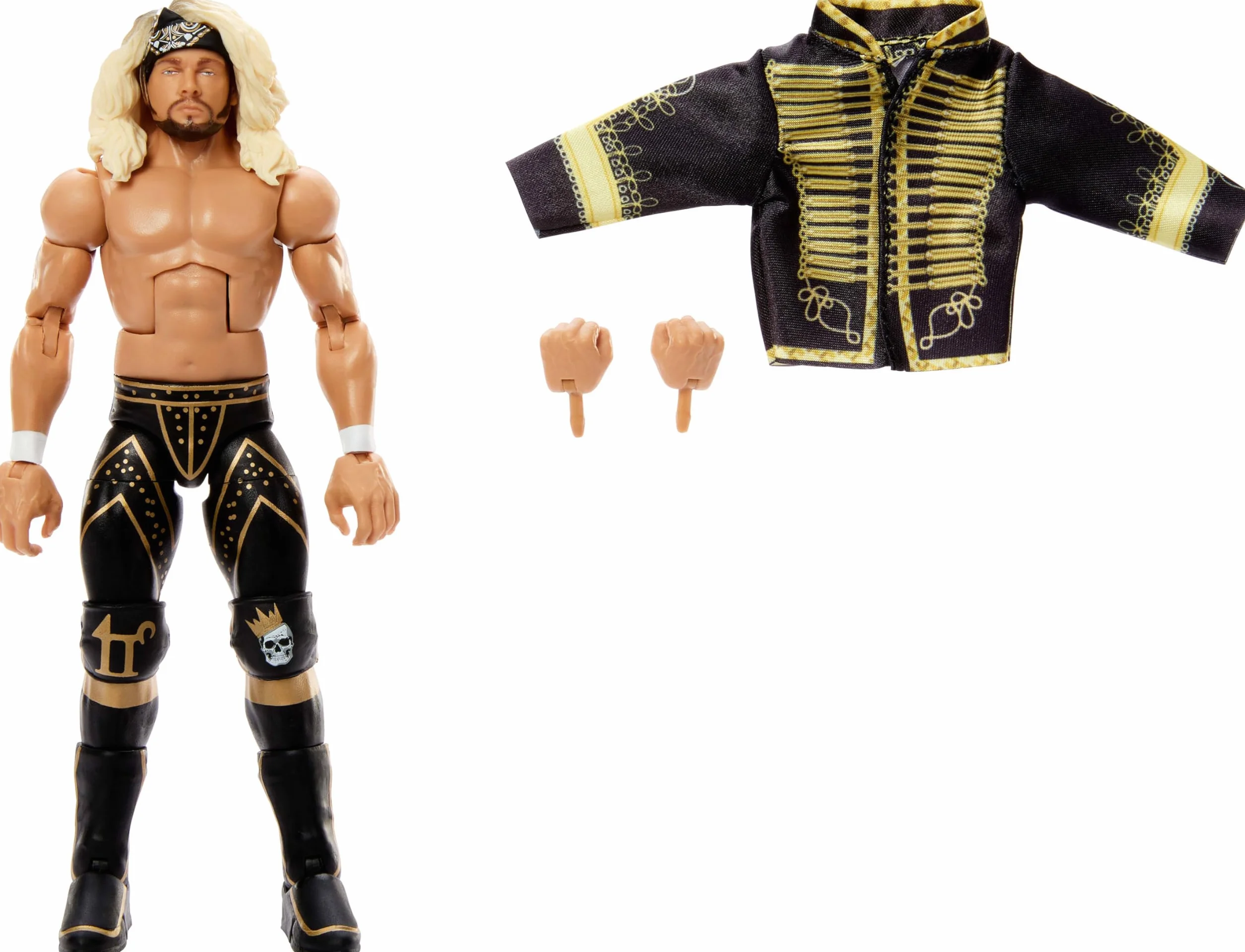 Mattel WWE Elite Action Figure & Accessories, Series #116 6-inch Collectible Lexis King with 25 Articulation Points & Swappable Hands