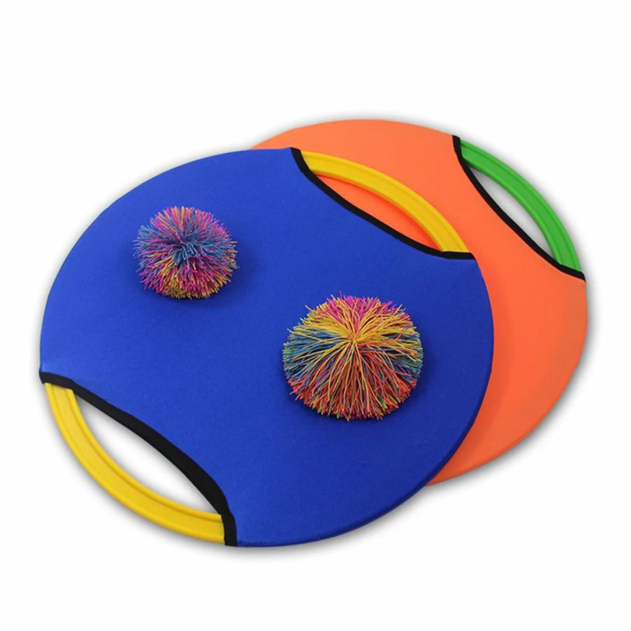 BESPORTBLE 1pièce Raquette À Balle Rebondissante pour Garçon Fille Jouet De Jeu Extérieur Amusant pour Plage Parc Et Écoles Balle Raquette Couleur Aléatoire