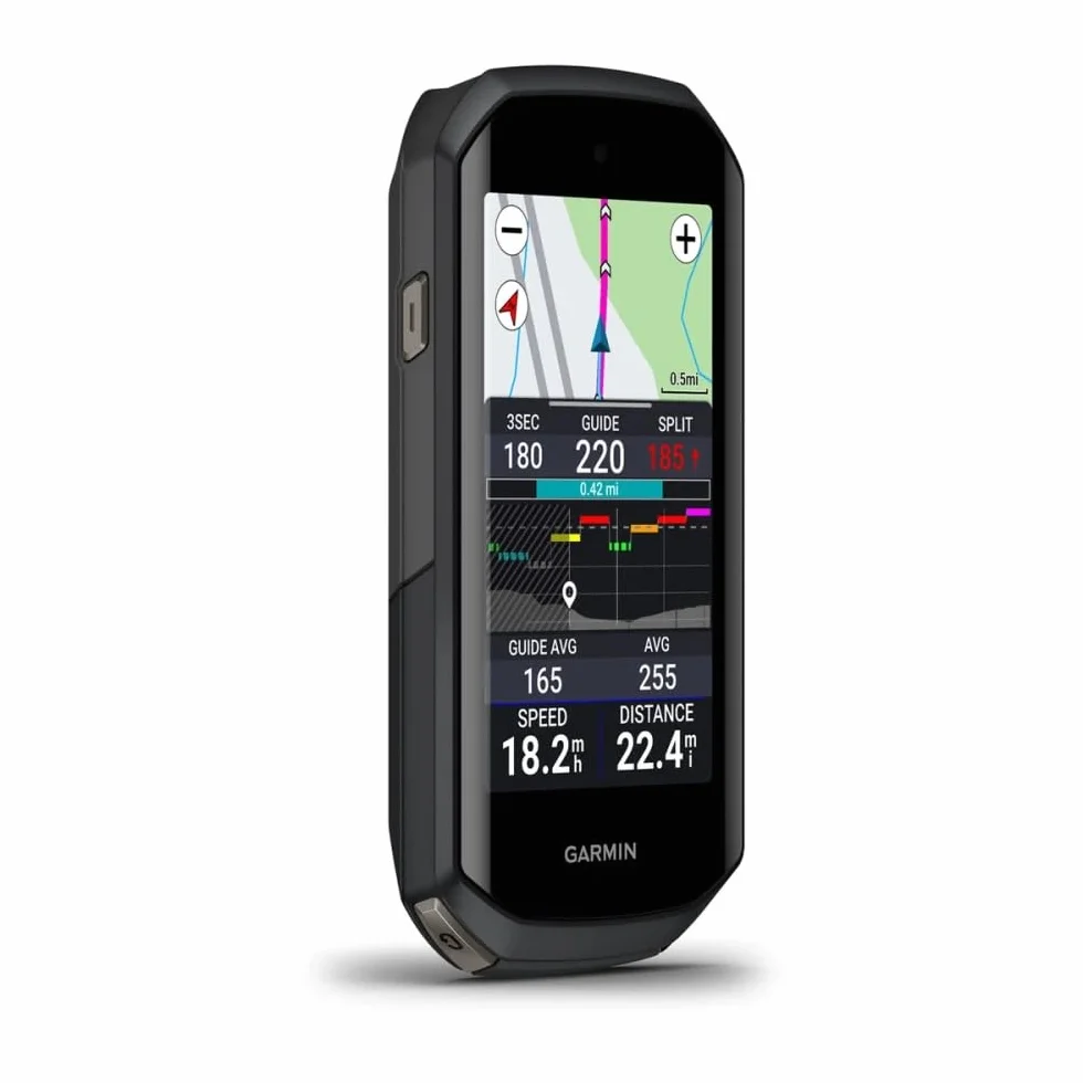 Garmin Edge 1050, Compteur GPS de vélo, Noir