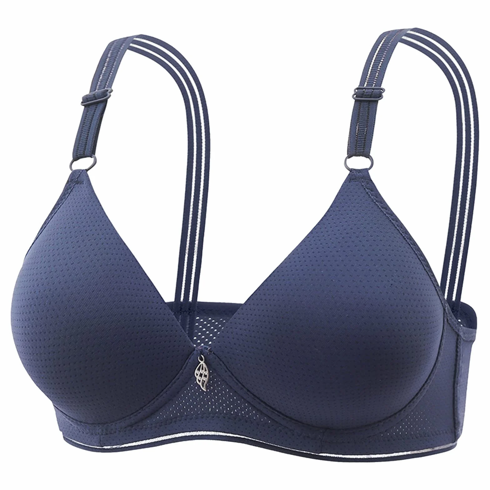 Soutiens-Gorge Femme Sexy Lace Back Button Shaping Cup Bandoulière Réglable Armatures Grande Taille Lot Sport