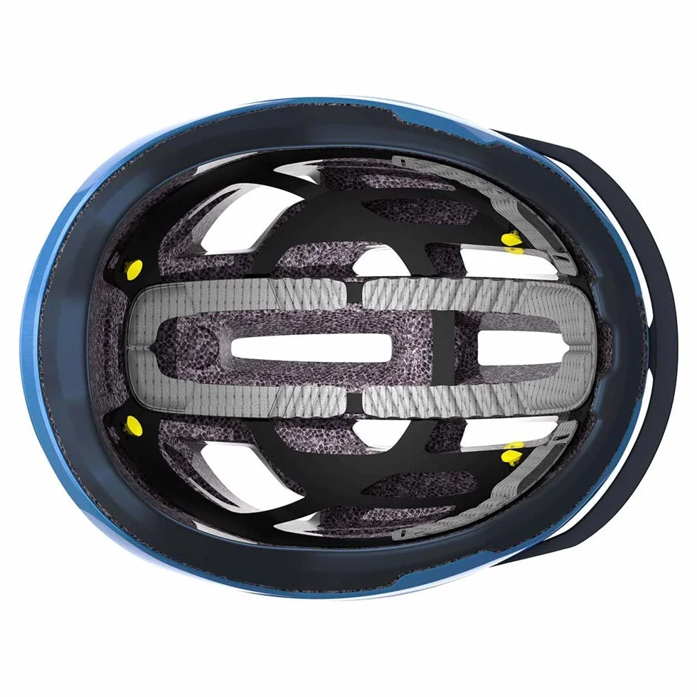 Scott Arx Plus MIPS Casque de vélo de route Bleu métal 2025 Taille M