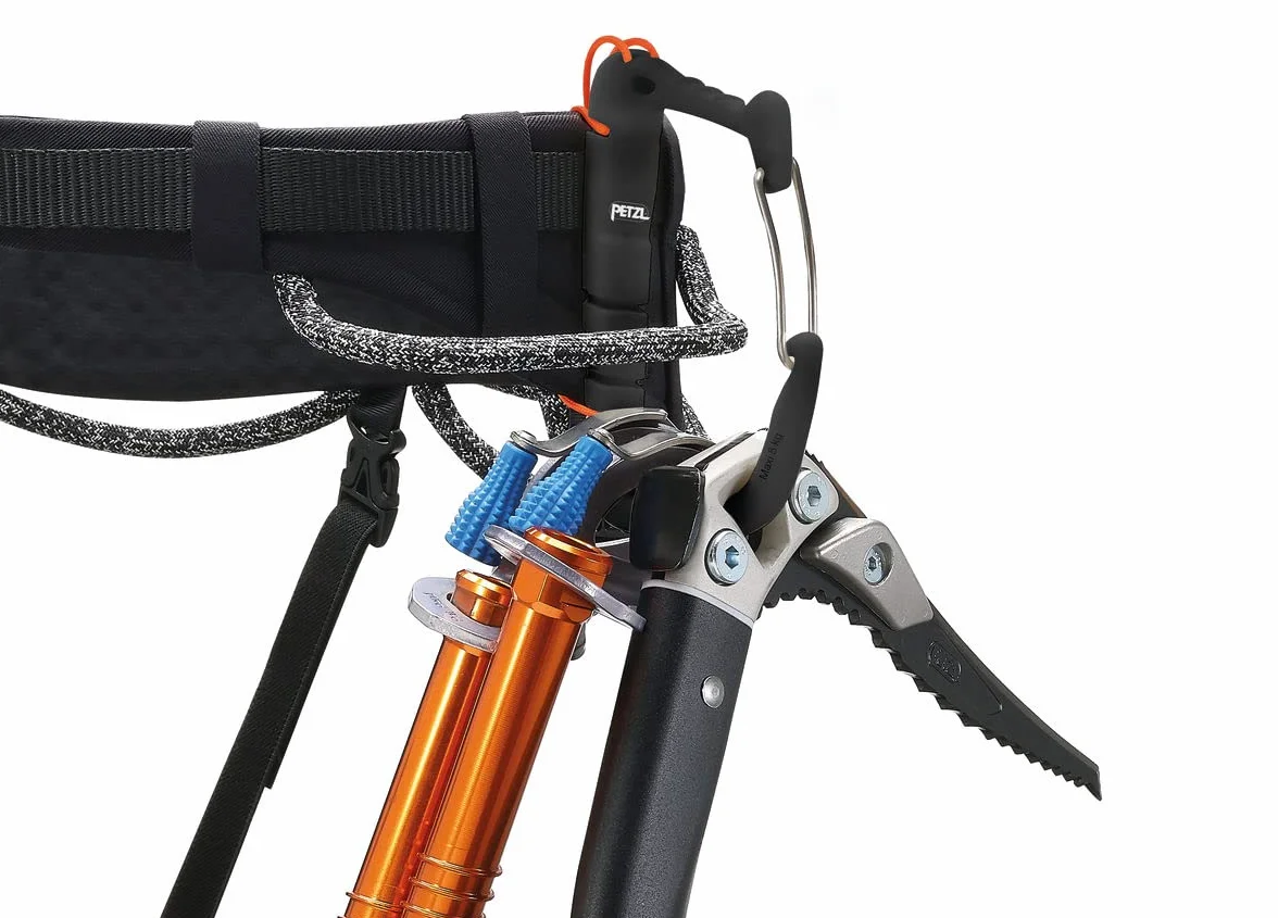 Petzl CARITOOL Evo Porte-Outils Universel Adaptable à n'importe Quel Harnais, pour l'escalade sur Glace ou l'alpinisme