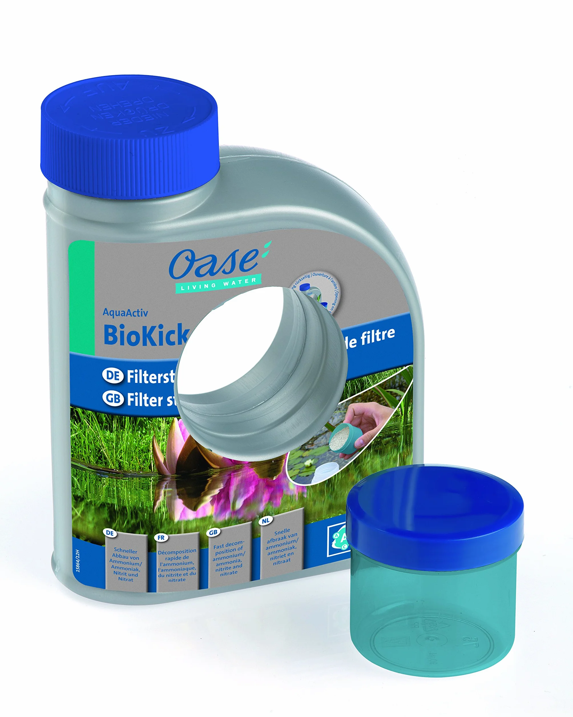 Oase AquaActiv BioKick Fresh pour Bassin 450ml + 50g, gris