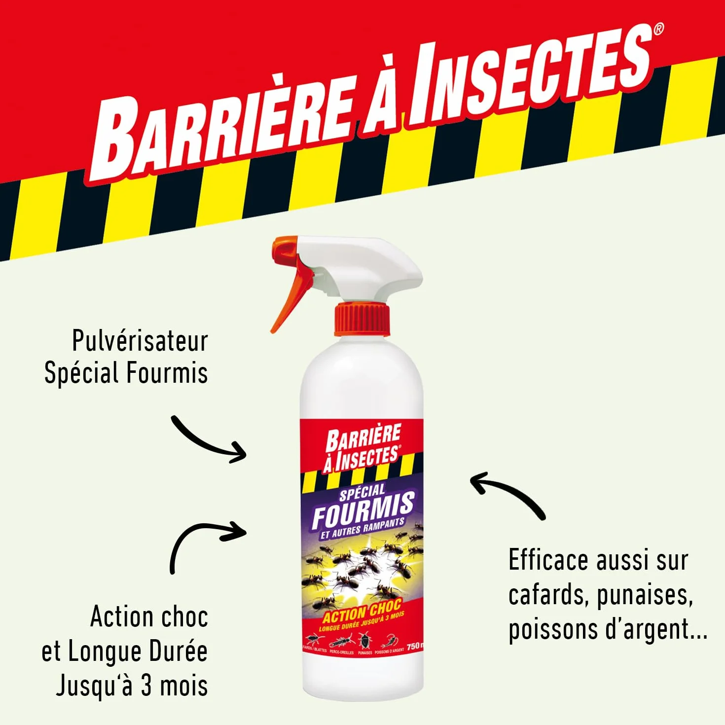 BARRIERE A INSECTES Spécial Fourmis 750 ml BARFOPRET