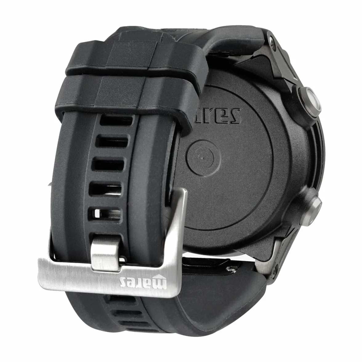 Mares Sirius Ordinateur de plongée au poignet pour plongeurs de loisir | Accessoire de plongée sous-marin, plongée avec tuba, noir/argenté