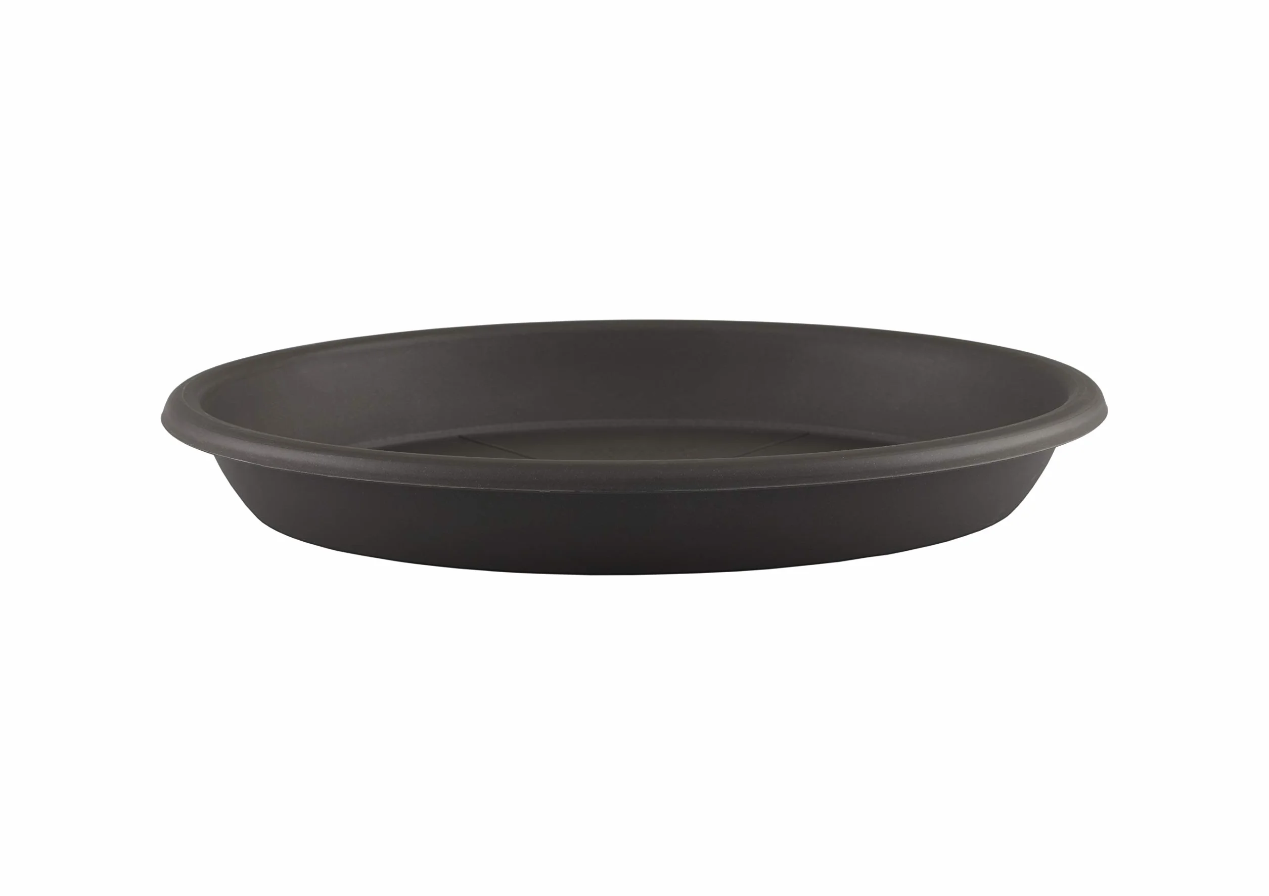 Artevasi Plastique Soucoupe Ronde pour Pot de Fleurs 40cm Anthracite