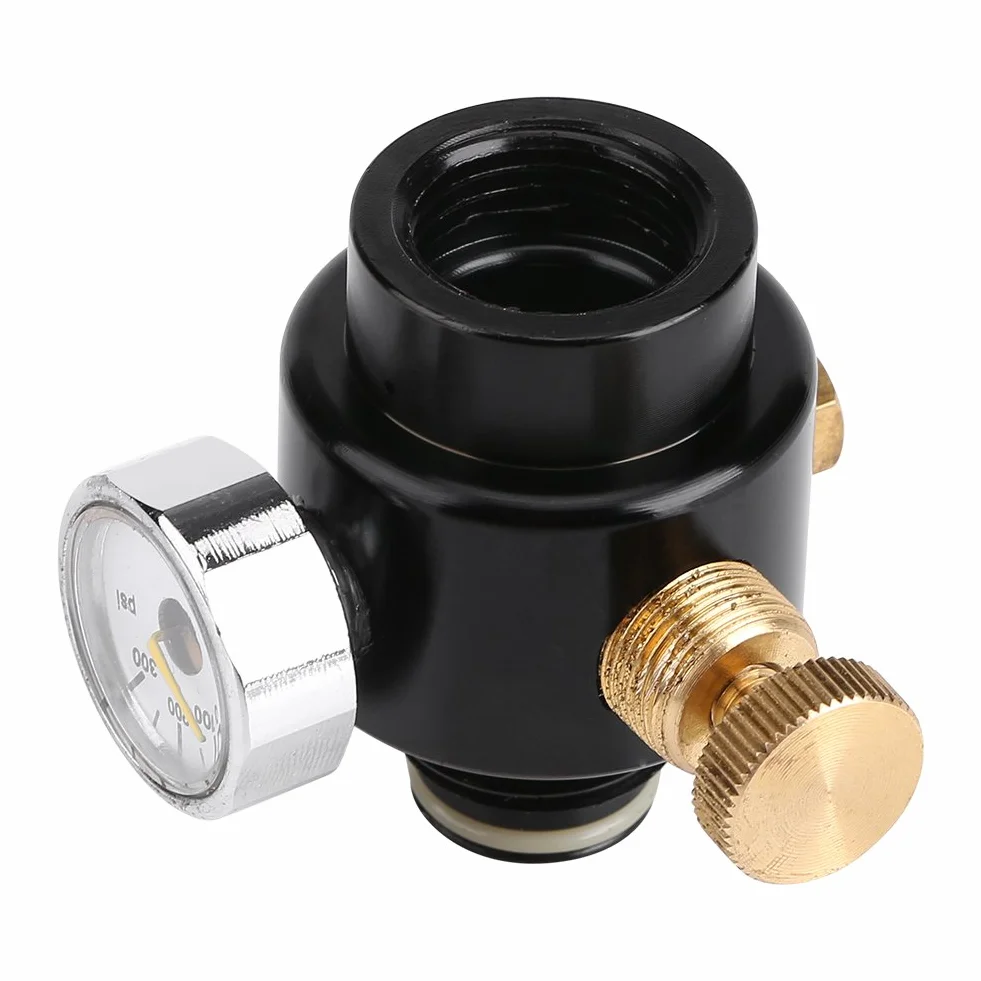 Fdit Mini régulateur de pression de CO2 en alliage d'acier Co2 & Compress, régulateur de pression d'air, sortie réducteur de pression, régulateur de gaz 0-300 psi