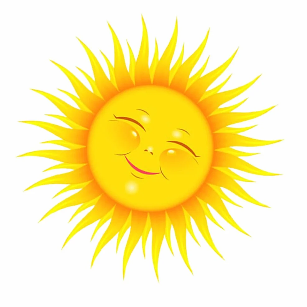 Veemoon Autocollants Muraux Soleil Cartoon PVC Chambre Enfant Décoration Facile Appliquer Enlever Sans Résidu Salon Cuisine