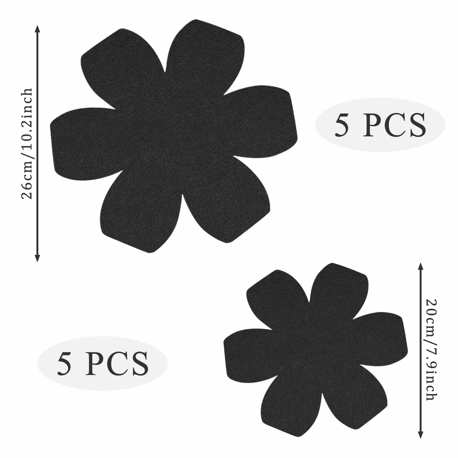 Protège-Casserole et Poêle en Feutre, 2 Tailles, Protection Anti-Rayures pour Ustensiles de Cuisine