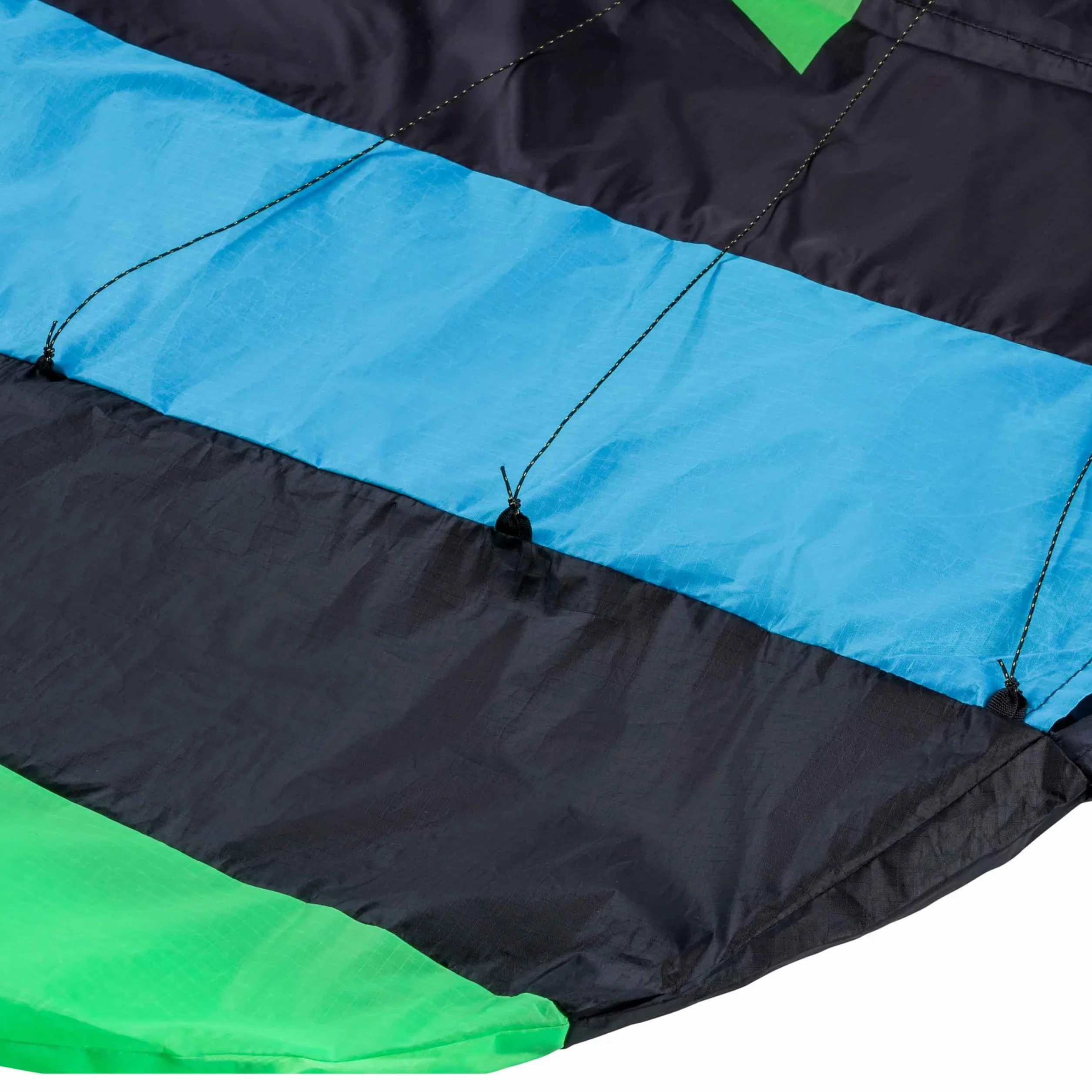 Wolkenstürmer Paraflex Trainer 3.1 Vert Fluo Aile de Kitesurf 3 Lignes Cerf-Volant Traction