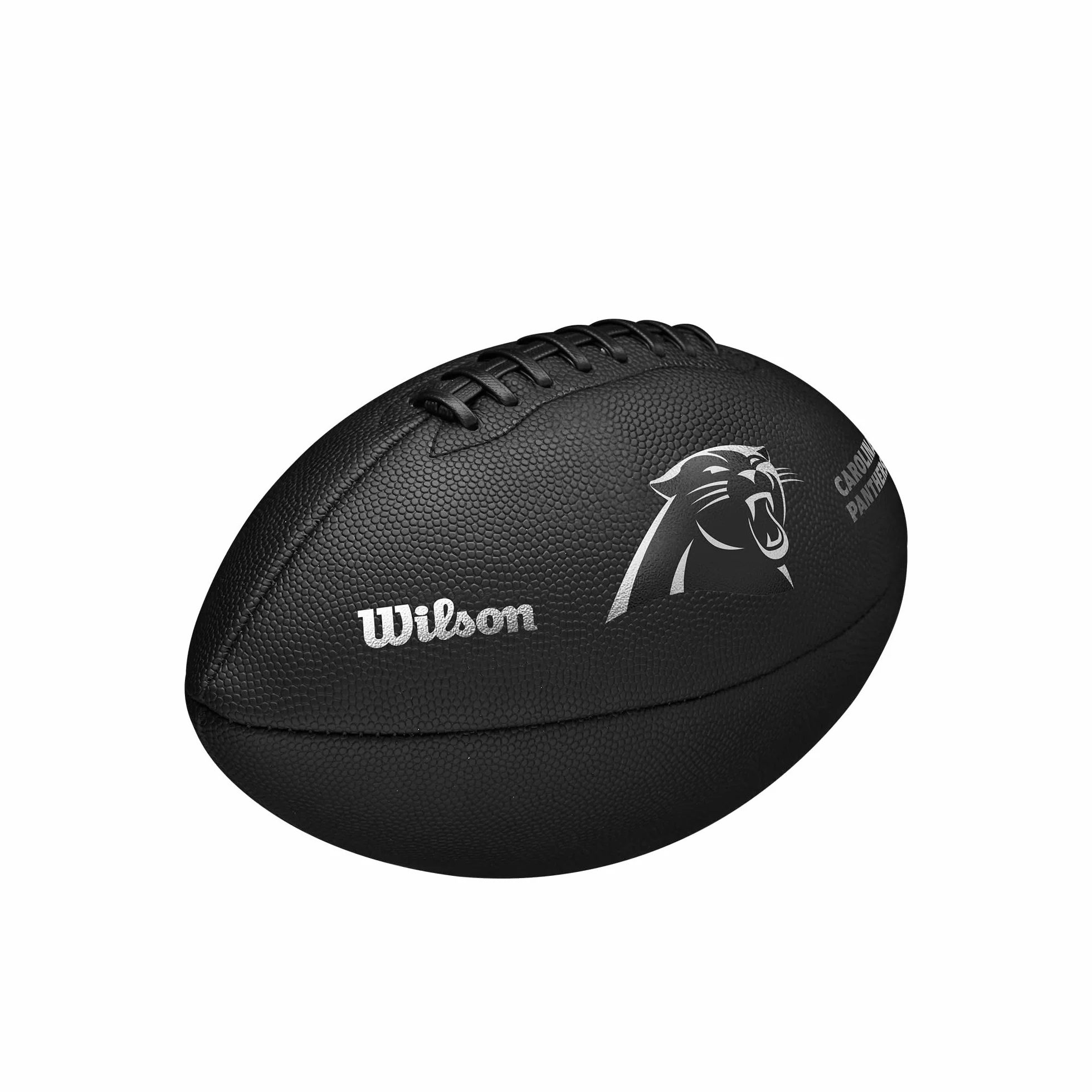 Wilson Ballon de Football NFL Team Metallic Premiere - Taille Officielle, Carolina Panthers