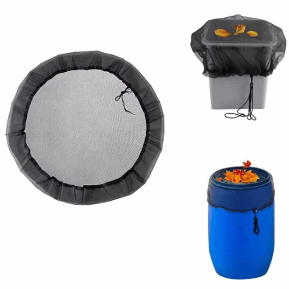 Couvercle de Protection pour Baril de Pluie 60 cm Filet de Protection