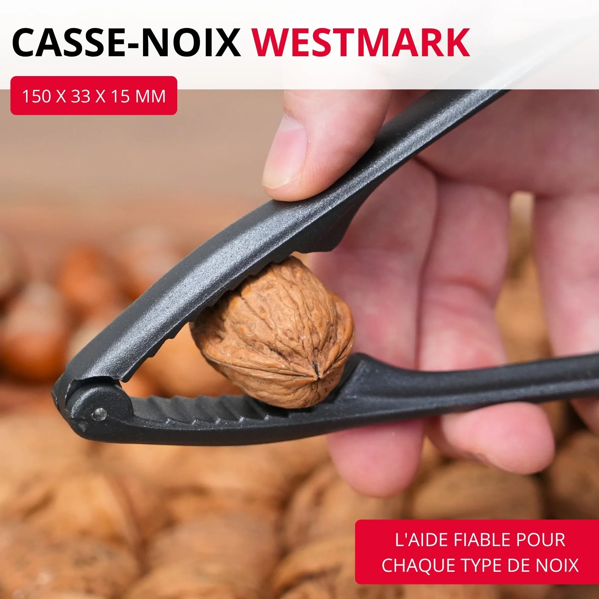 Westmark Herkules Casse-noisettes en aluminium anthracite – Édition spéciale
