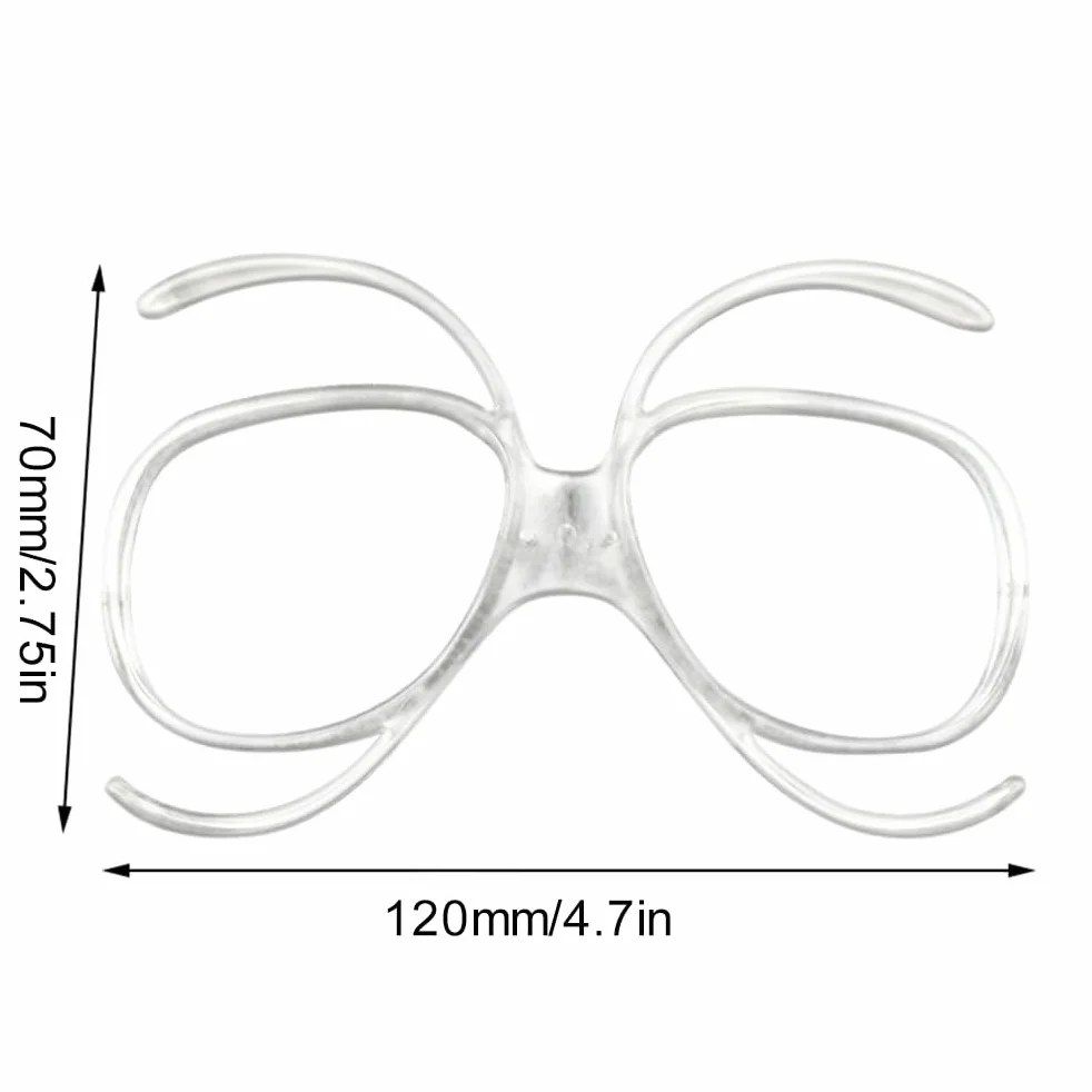 Lunettes de Ski Insert Rx Adaptateur Optique Flexible Universel Taille Lunettes de Snowboard