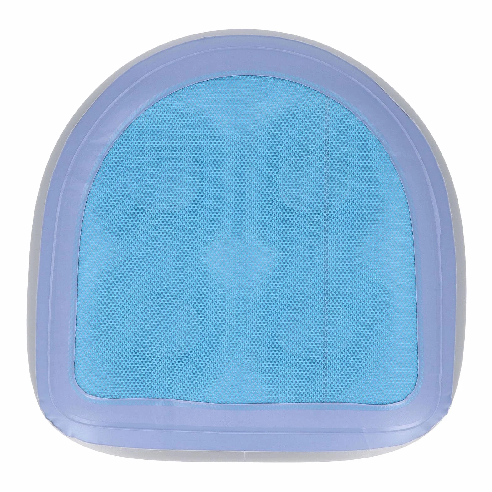 Siège Rehausseur de Spa Réglable Gonflable Double Remplissage avec Ventouses Antidérapantes