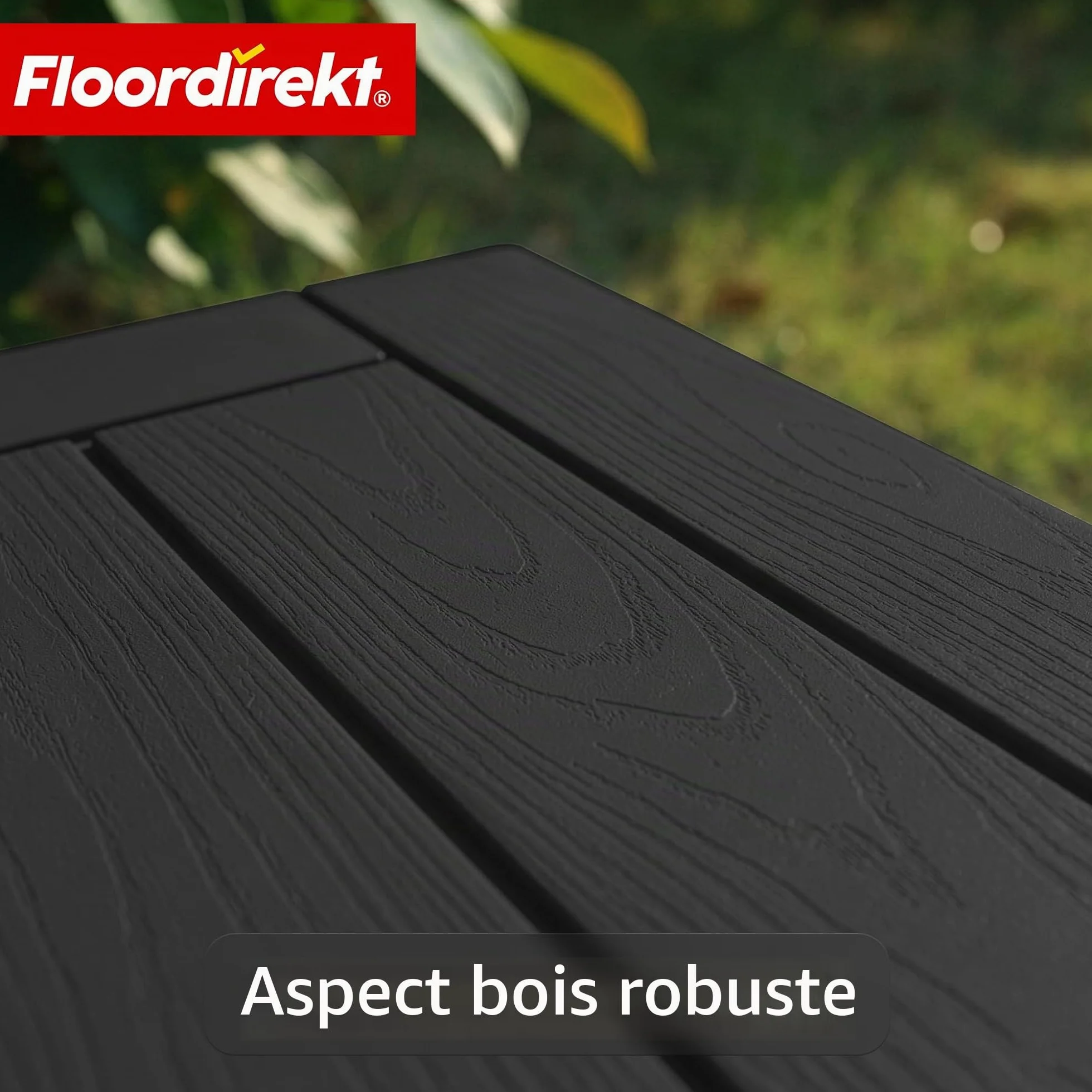 Boîte de rangement résistante aux intempéries 118 l Anthracite 56 x 43 x 53 cm pour terrasse et balcon