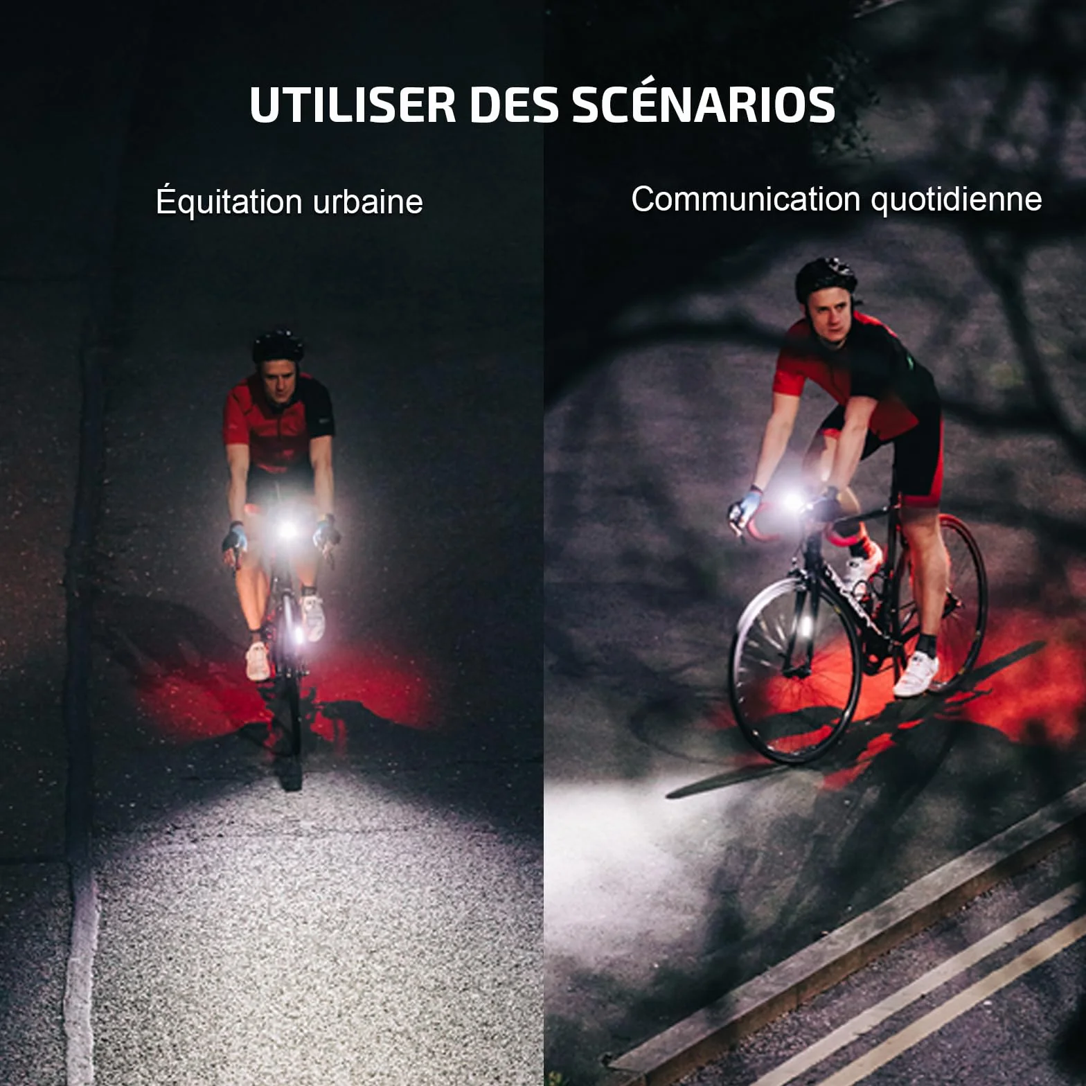 OLIGHT RN 400 Lumière de Bicyclette 400 Lumens L'Autonomie 7H Appuyez Pendant 5S Éclairage de Vélo Étanche IPX 7 Projecteur Avant de Bike Puissant pour la Déverrouiller Phare Rechargeable Rapide