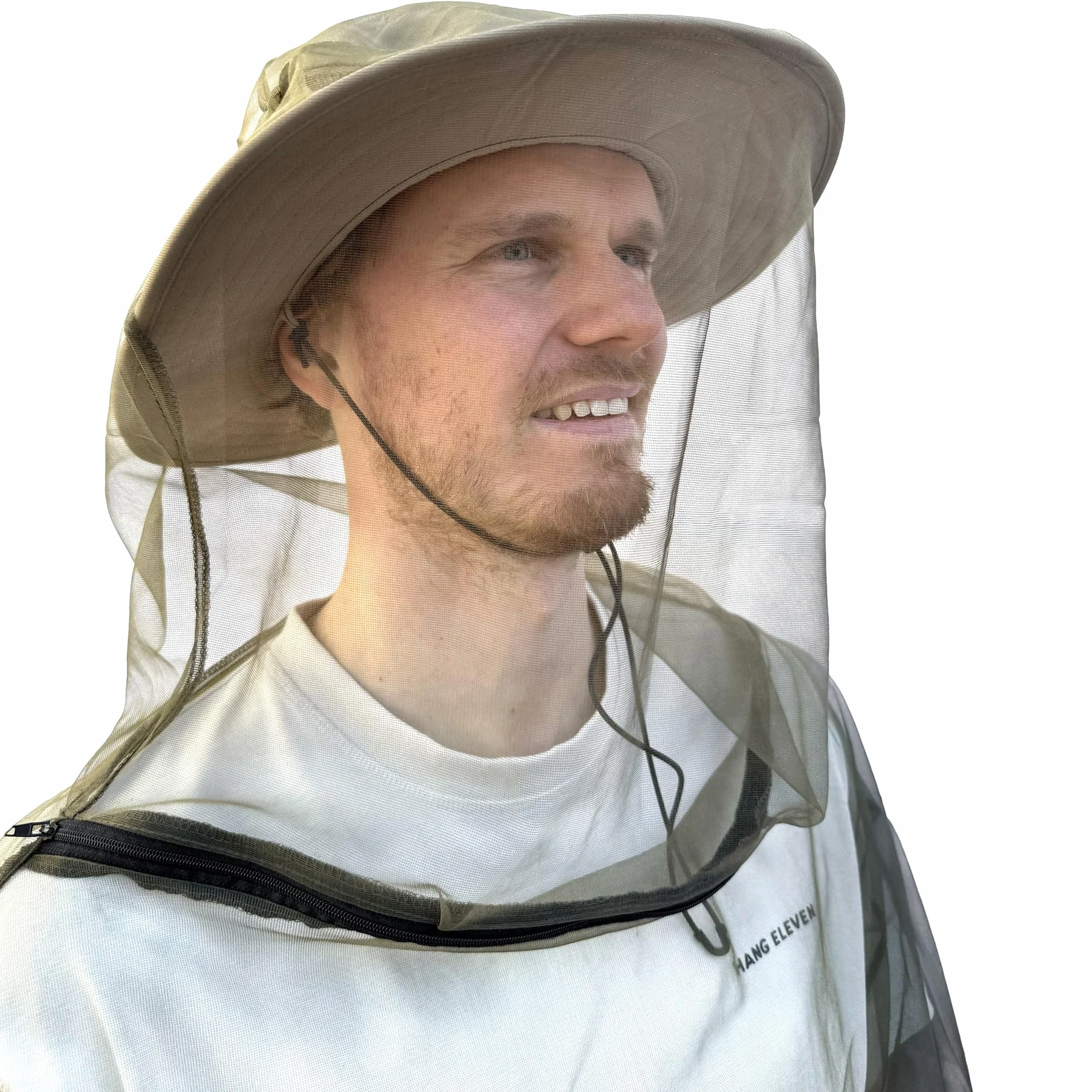 Veste Moustiquaire Anti-Insectes avec Fermeture Éclair – Vêtement de Protection No Bite – Veste à Capuche pour Hommes et Femmes – Protection Extérieure pour Voyage, Camping, Jardin, Safari & Pêche