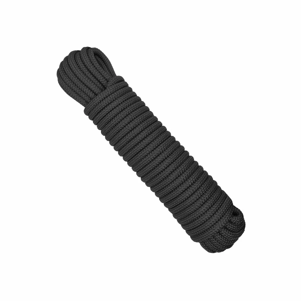 Paracorde Longueur 15 m Ø 7 mm Noir