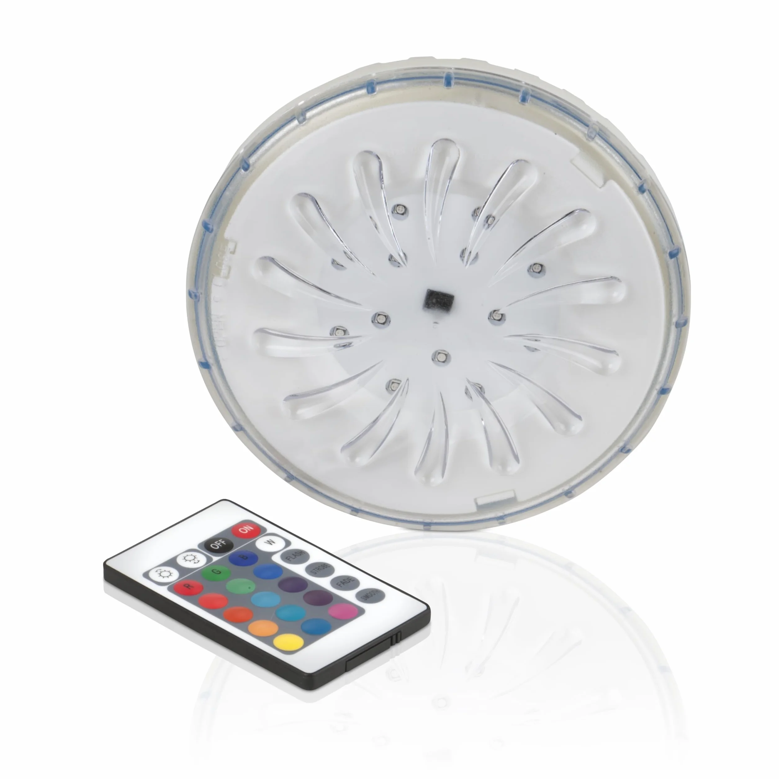 Projecteur LED de couleur pour piscines hors sol 1,8 W 15 x 15 x 3 cm Gre PLED1C