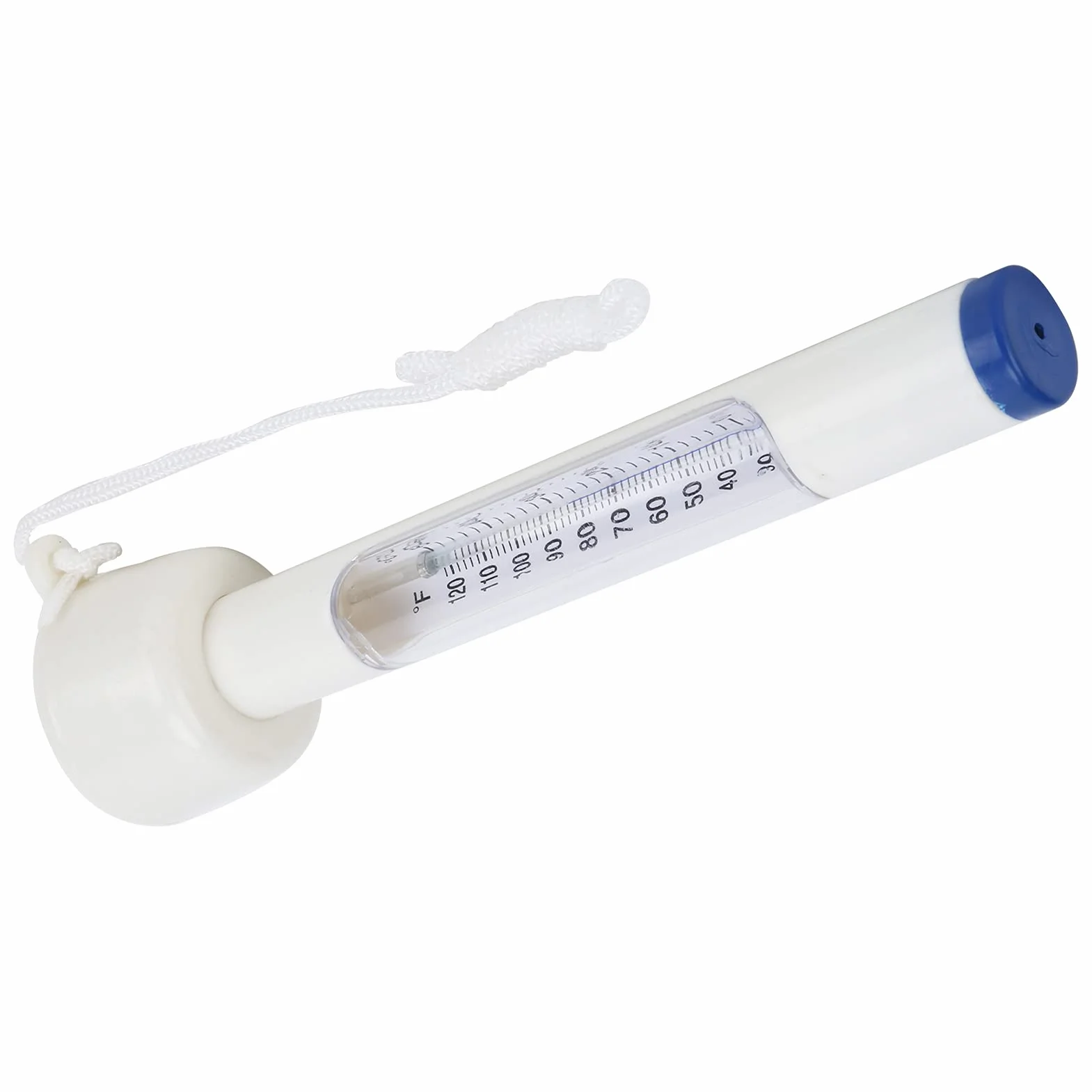 Thermomètre de Piscine en ABS Incassable pour Aquariums Baignoires