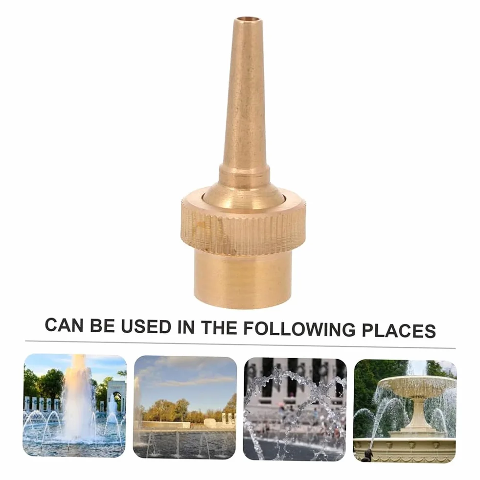 Buse de Pulvérisation Directe 1/2" Laiton DN15 pour Jardin Étang Fontaines