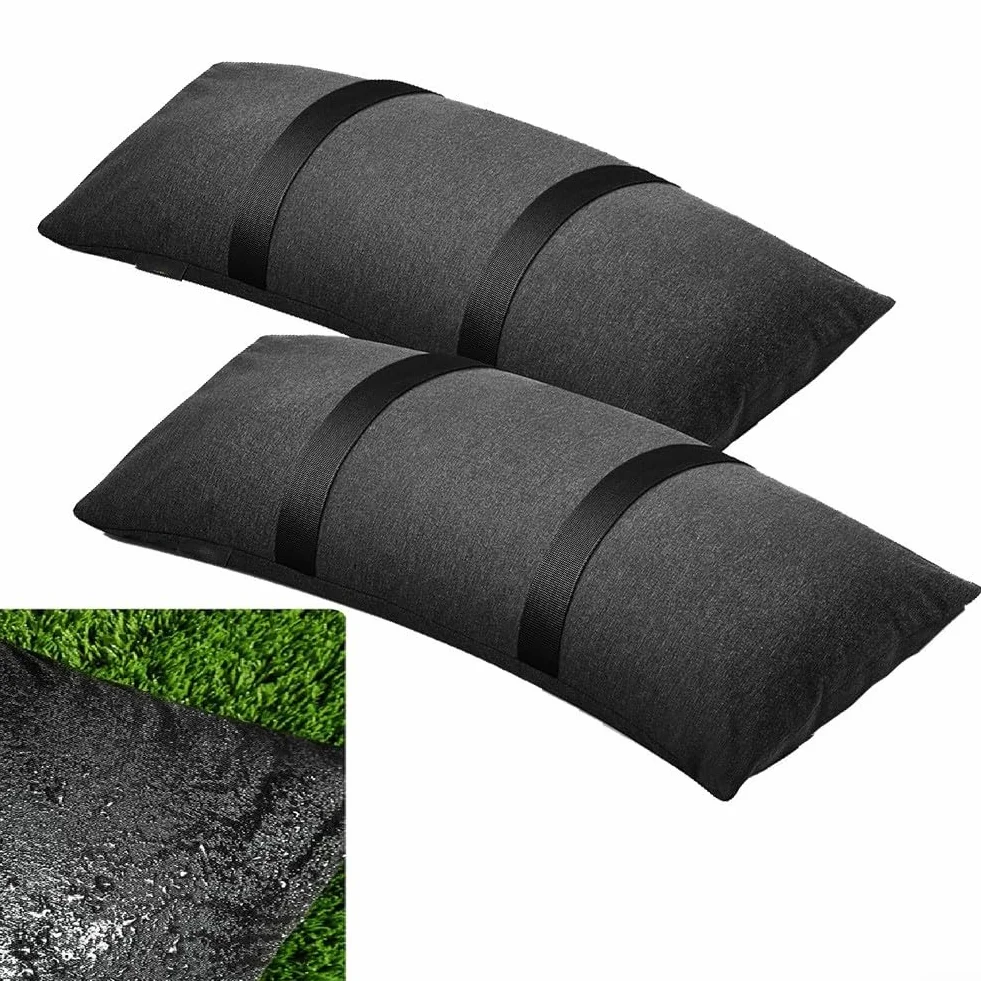 Sacs de lestage en toile 600D double ouverture extérieur noir